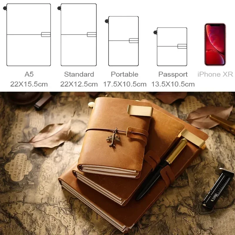 Travel Notebook Journal - Nuovo Moterm in Offerta: Taccuino 100%