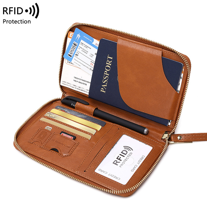 Travel Accessories Rfid - Nuova custodia per passaporto in pelle