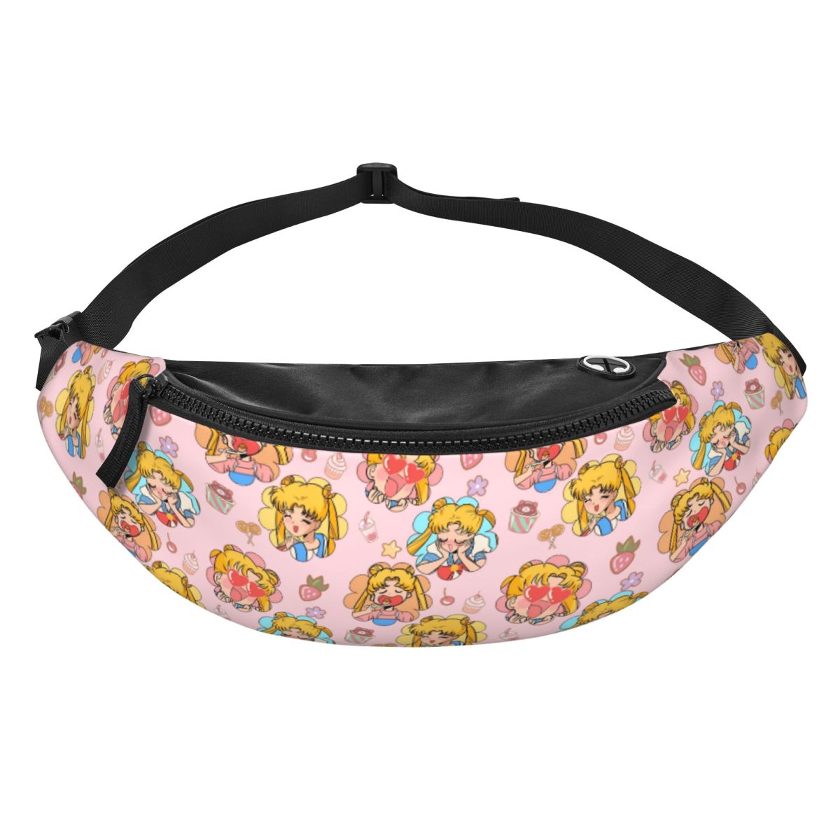Travel Accessories Pouch For Women - Marsupio Personalizzato S-Sailors M-Moons Mangas Japan