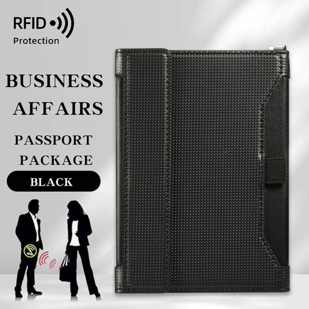 Travel Accessories Rfid - Porta passaporto in tinta unita Blocco