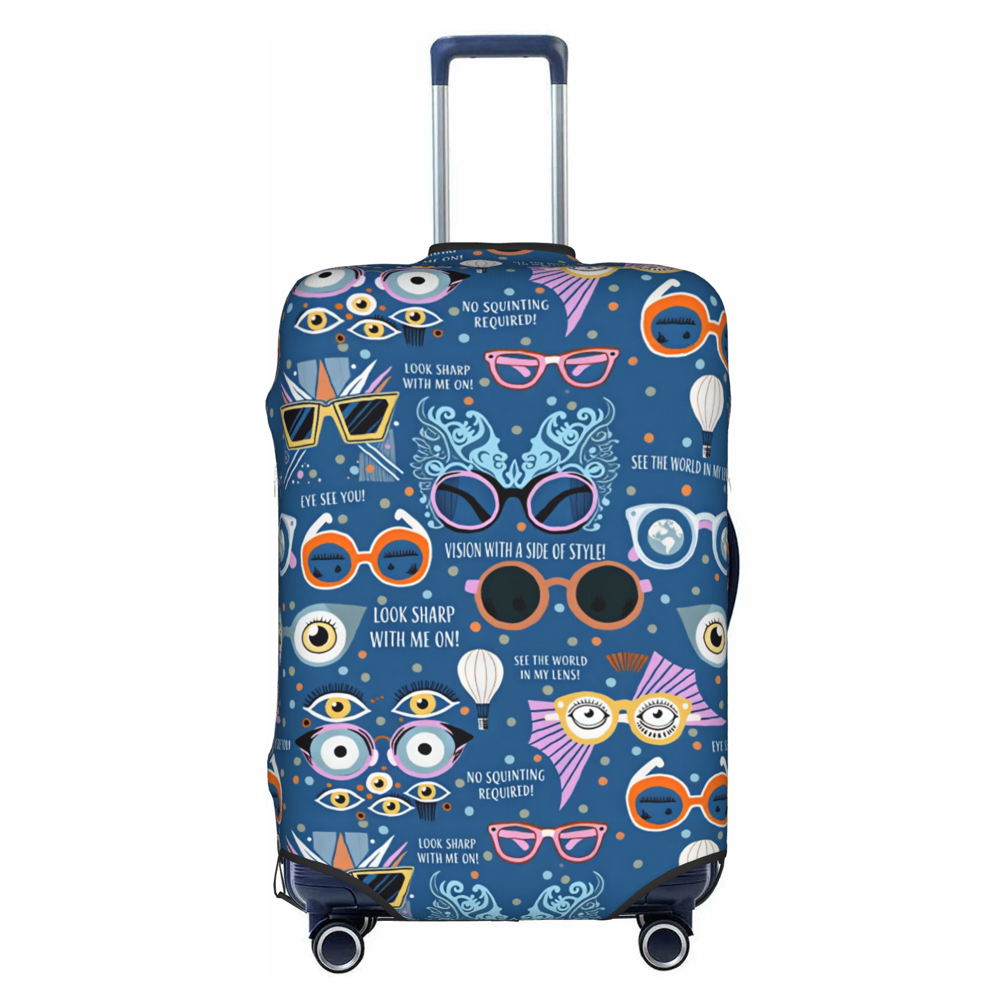 Quirky Travel Accessories - Copri Valigia Lavabile con Design Originale