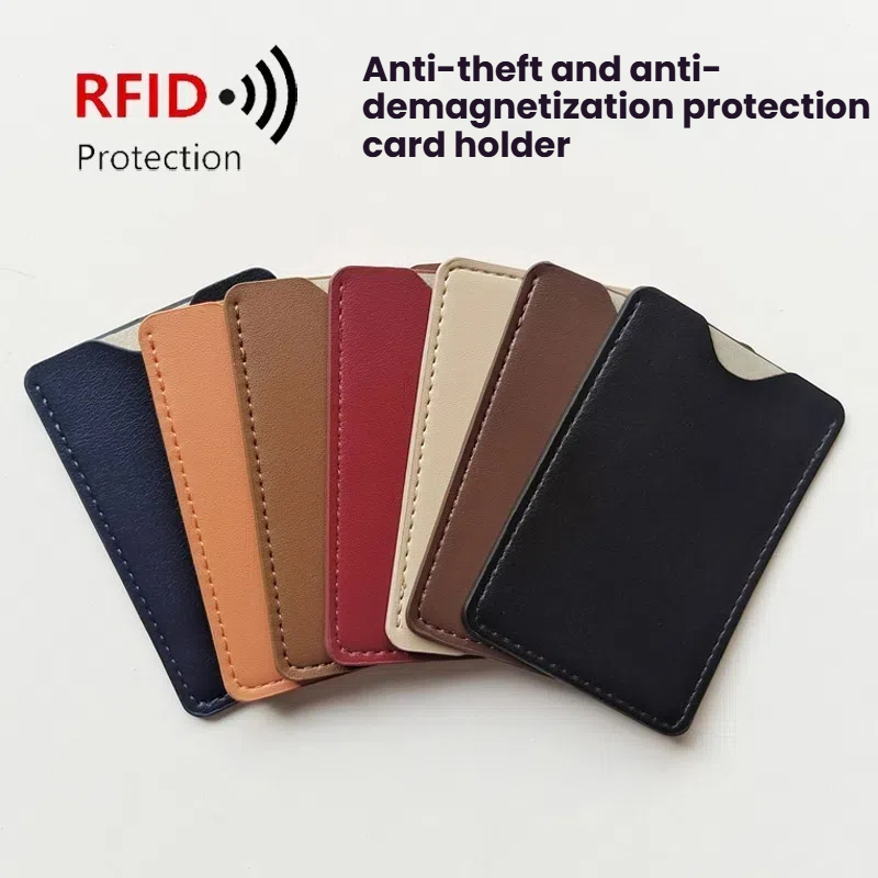 Travel Wallet Slim - Portafoglio Classico in Pelle PU per