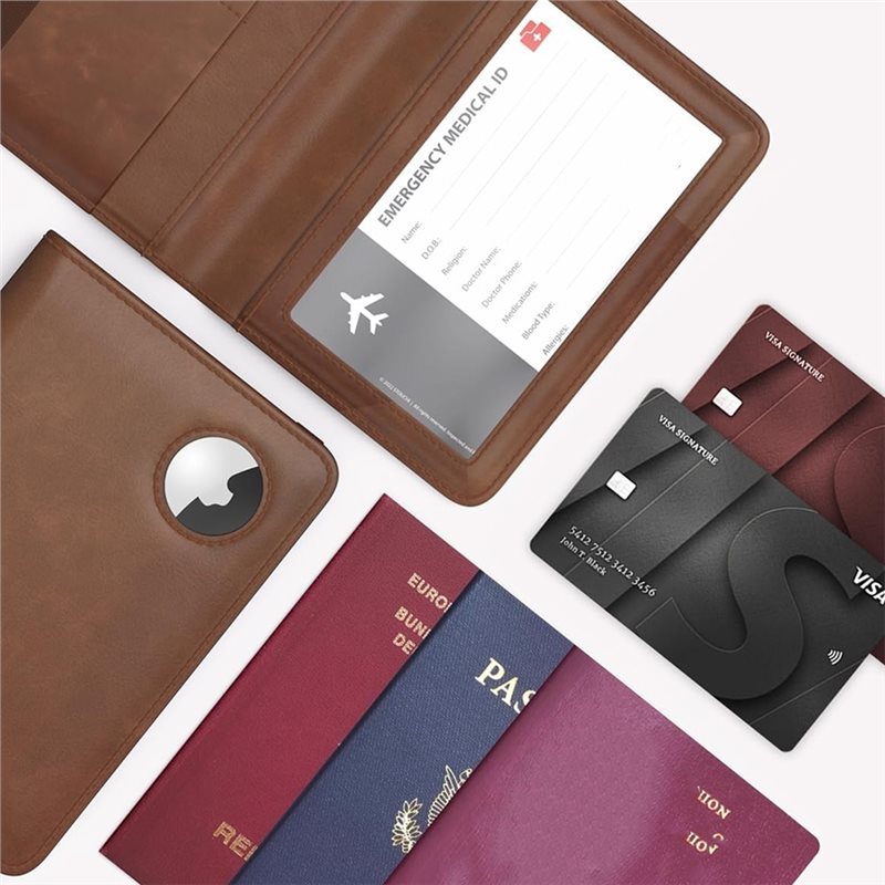 ABRT-Porta passaporto con bloc - Travel Wallet Slim recensione e prezzo