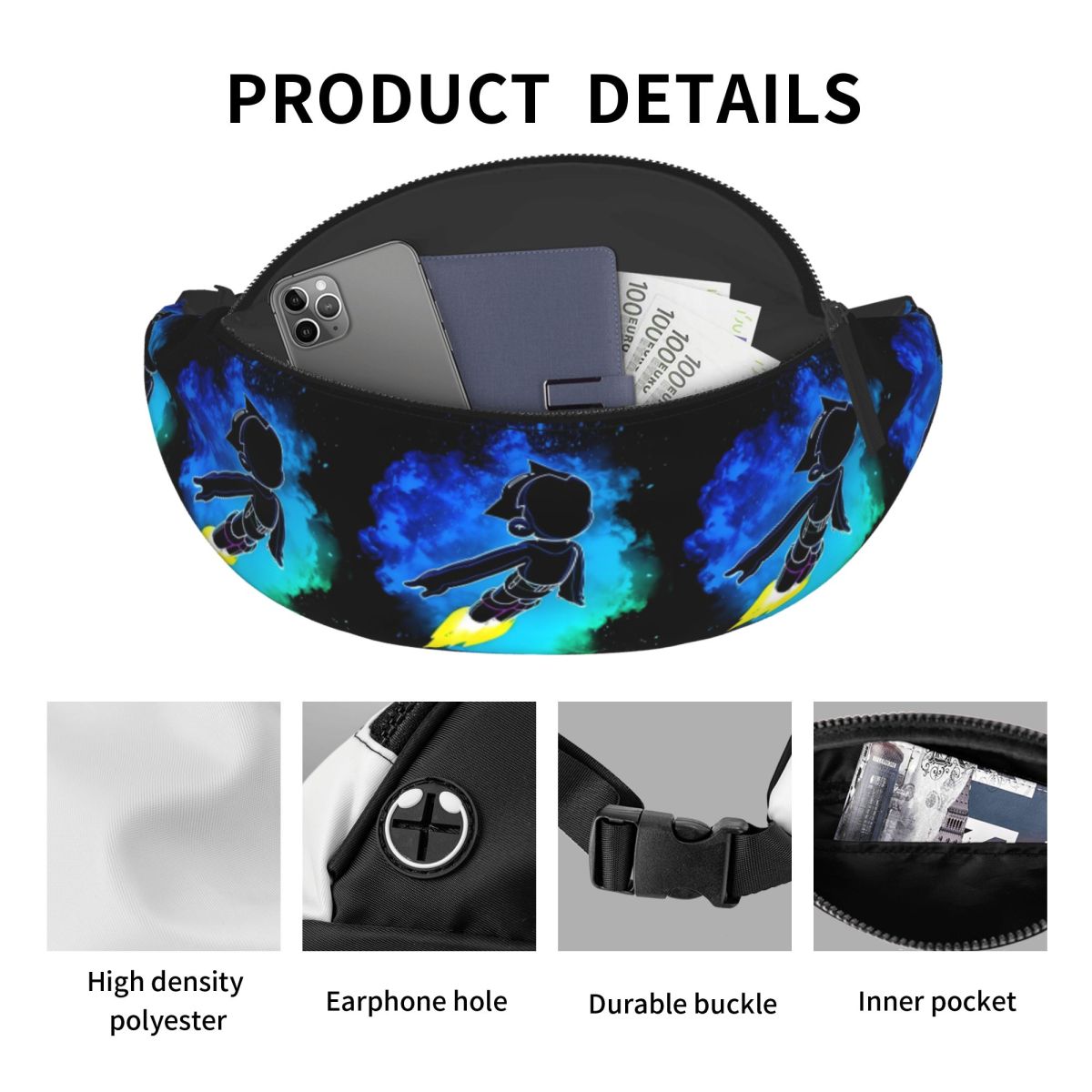 Marsupio Personalizzato Anime  - Travel Accessories Pouch For Women recensione e prezzo