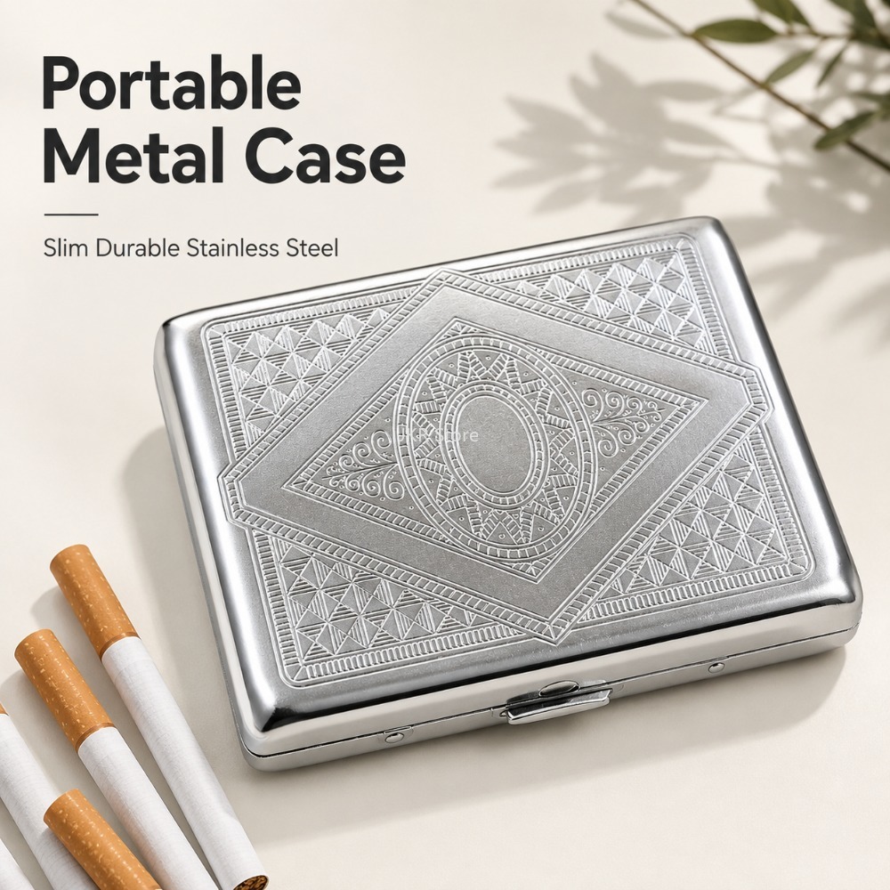 Portasigarette in Acciaio Inox - Travel Accessories Holder recensione e prezzo
