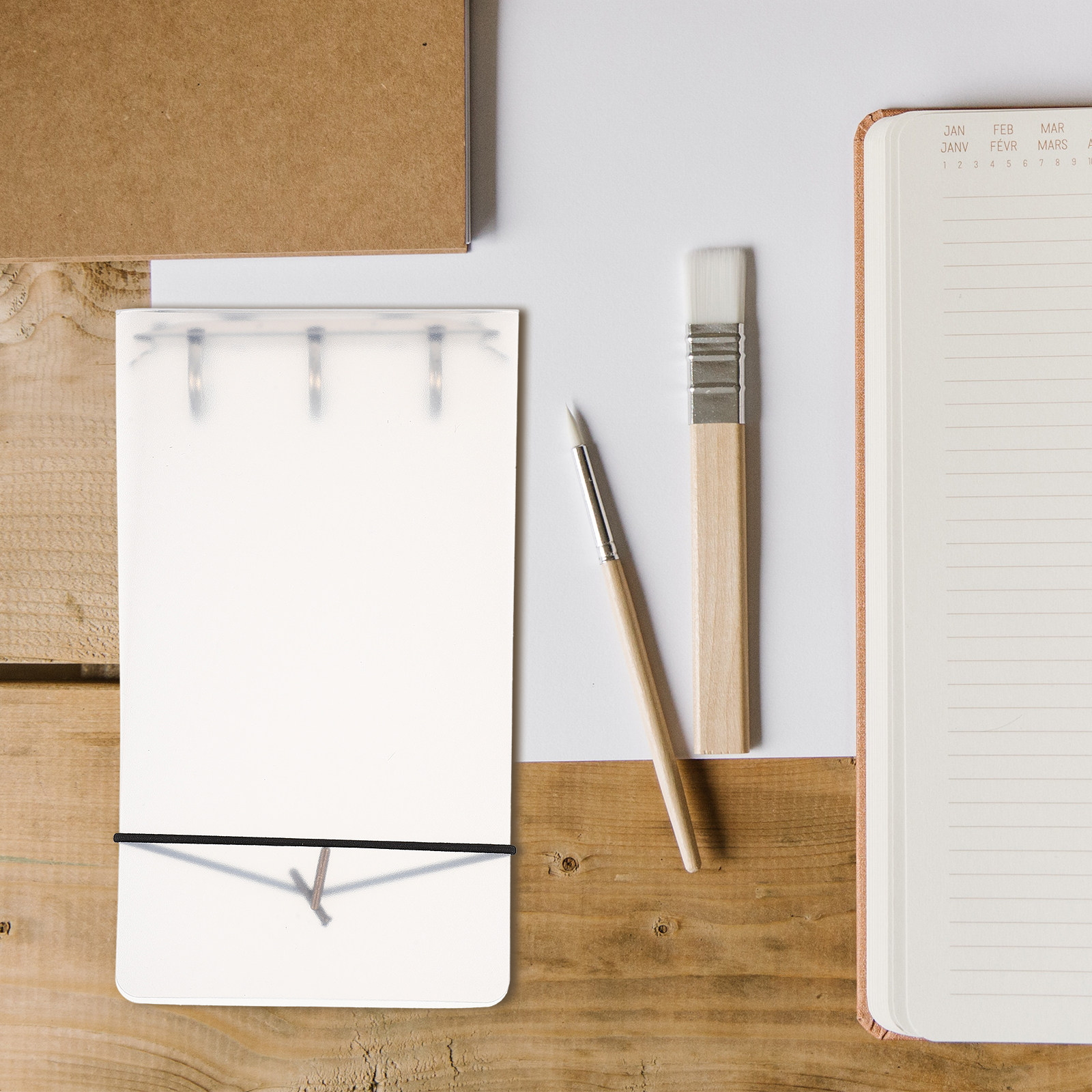 3 Pezzi di Quaderni Trasparent - Travel Notebook Journal recensione e prezzo