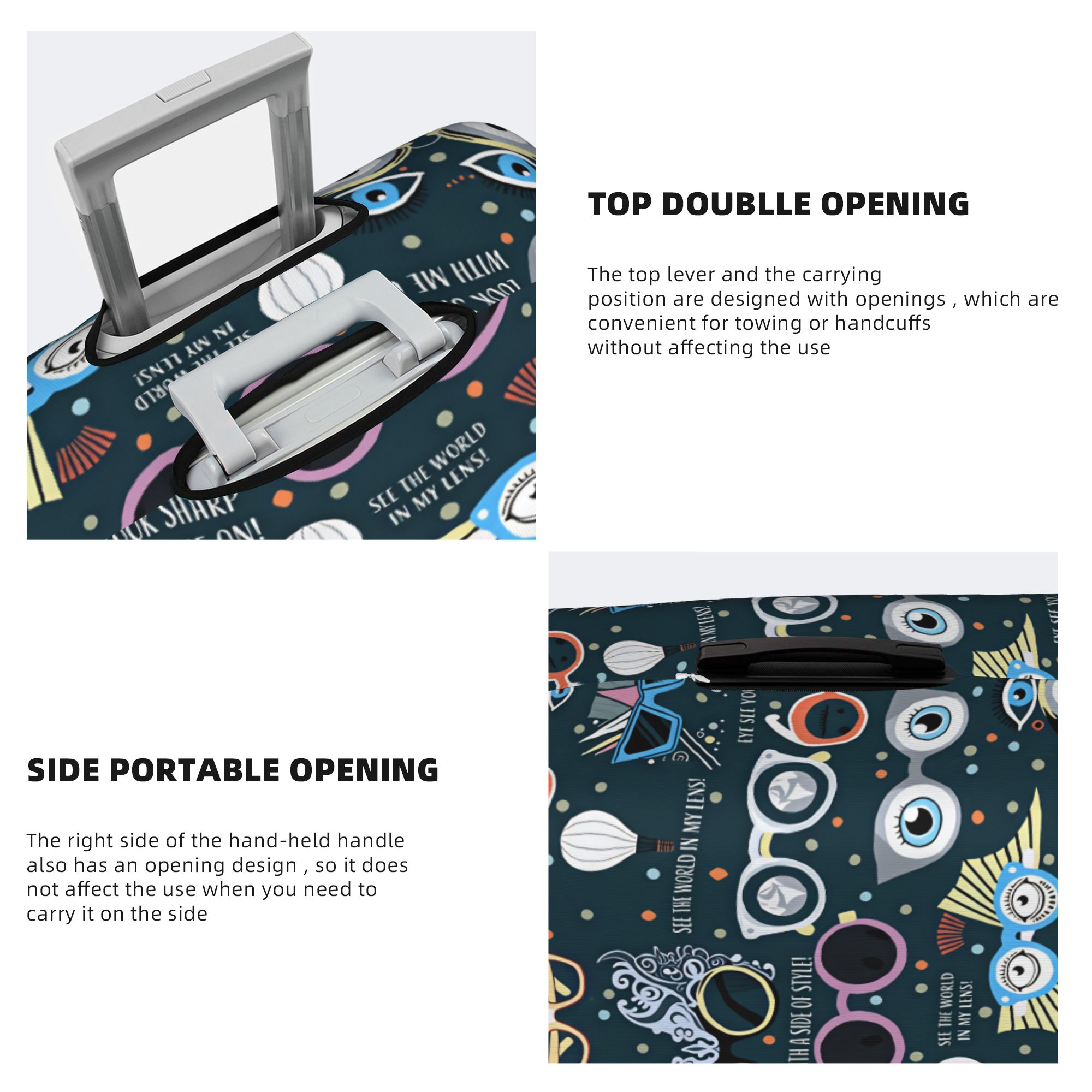 Copertura per valigia da optom - Quirky Travel Accessories recensione e prezzo