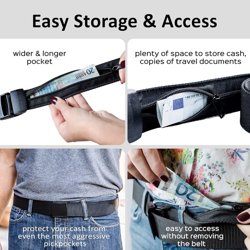 Cintura di sicurezza da viaggi - Travel Wallet Slim recensione e prezzo