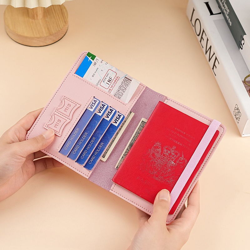 Porta Passaporto in Pelle PU,  - Travel Wallet Slim recensione e prezzo