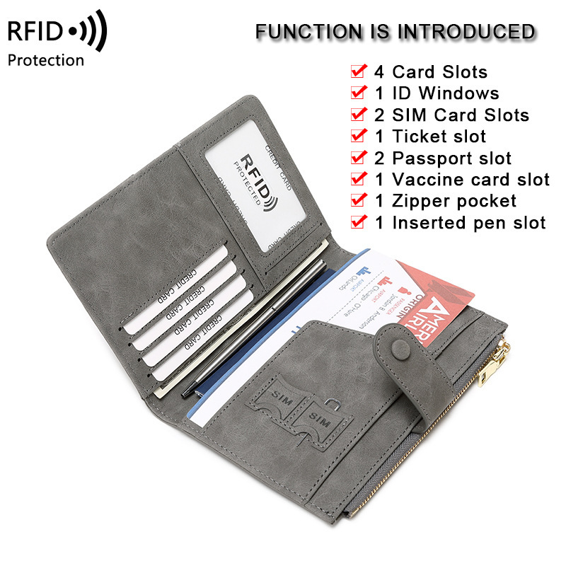 Nuovo Porta Passaporto Antifur - Travel Accessories Rfid recensione e prezzo