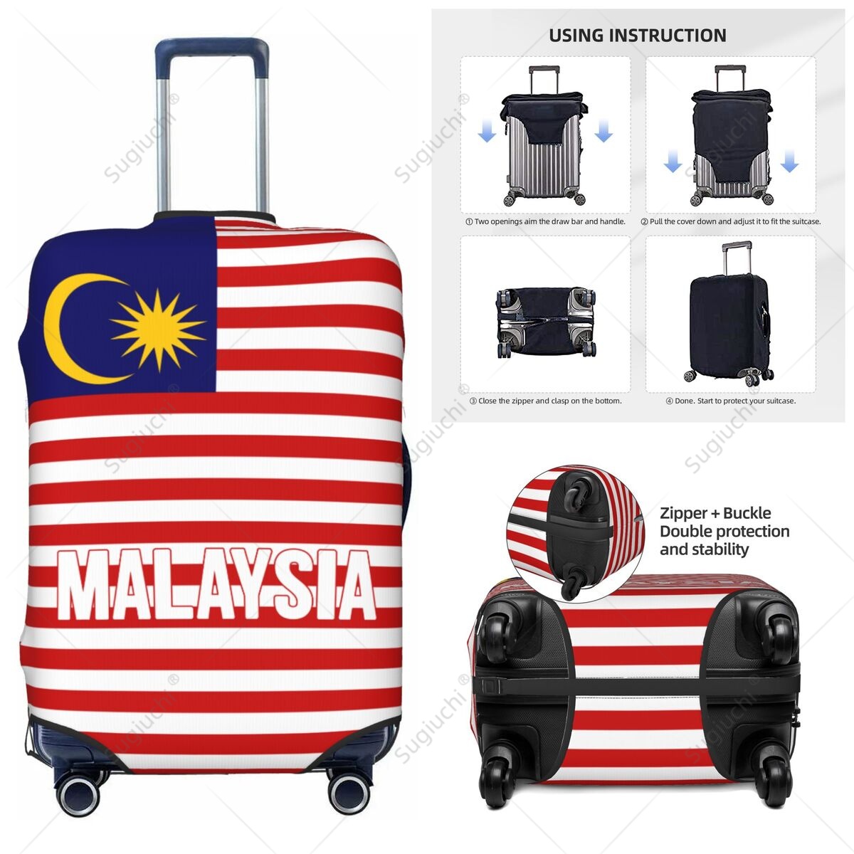 Custodia protettiva per bagagl - Travel Accessories Malaysia recensione e prezzo