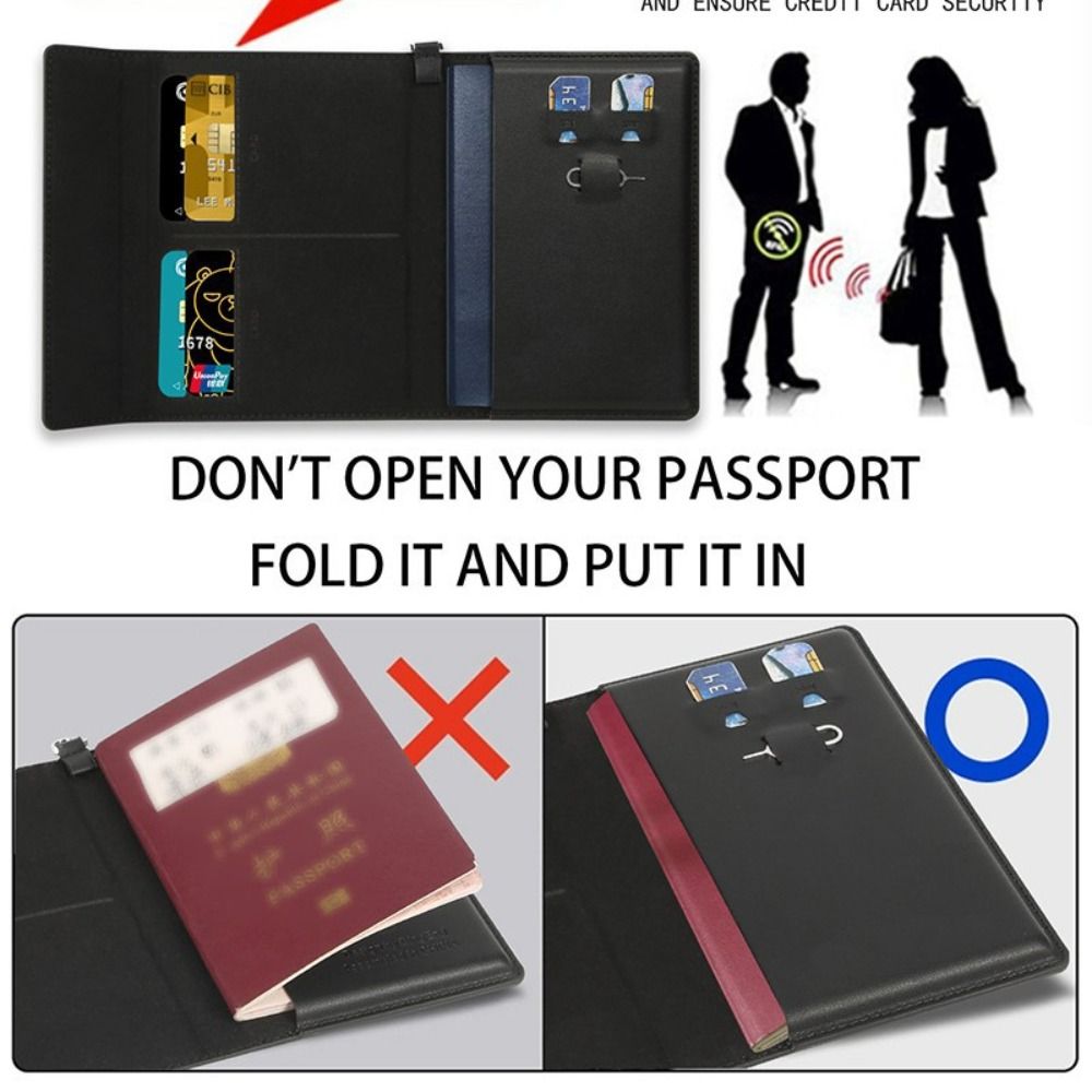Porta passaporto in tinta unit - Travel Accessories Rfid recensione e prezzo