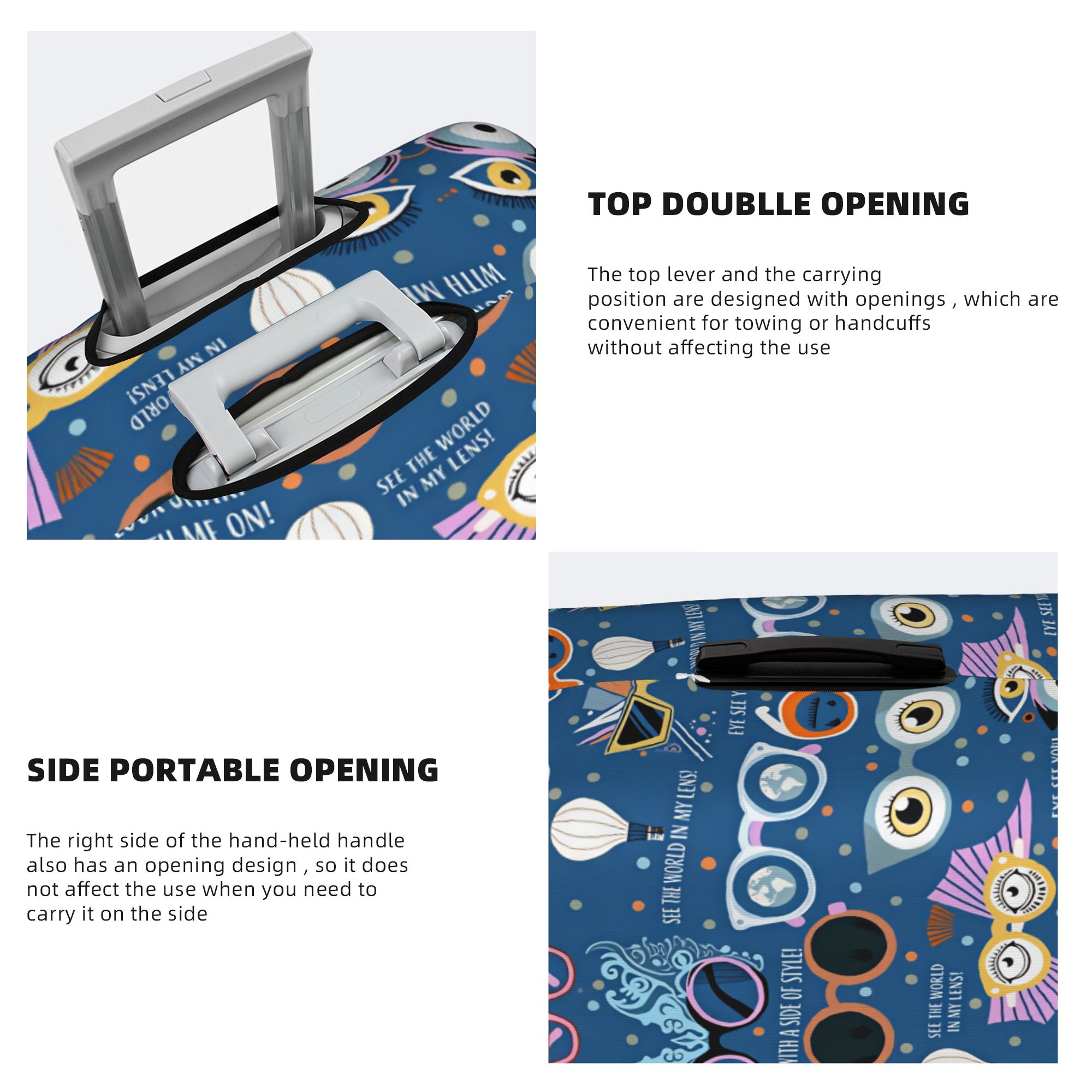 Copri Valigia Lavabile con Des - Quirky Travel Accessories recensione e prezzo