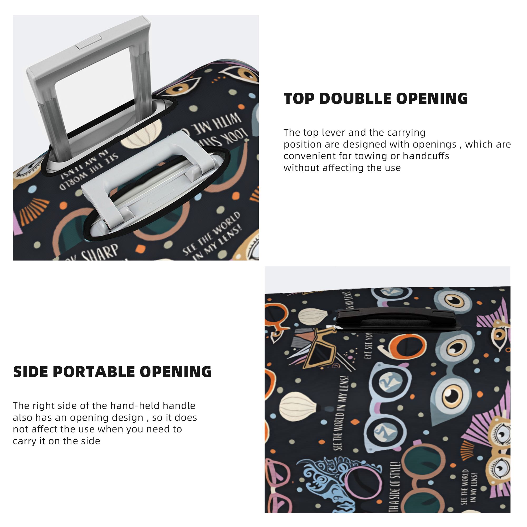 Copri Valigia Divertenti a Tem - Quirky Travel Accessories recensione e prezzo